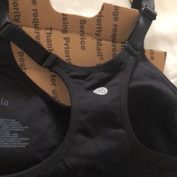 Zella Black bralette adjustable straps black small - Picture 6 of 8